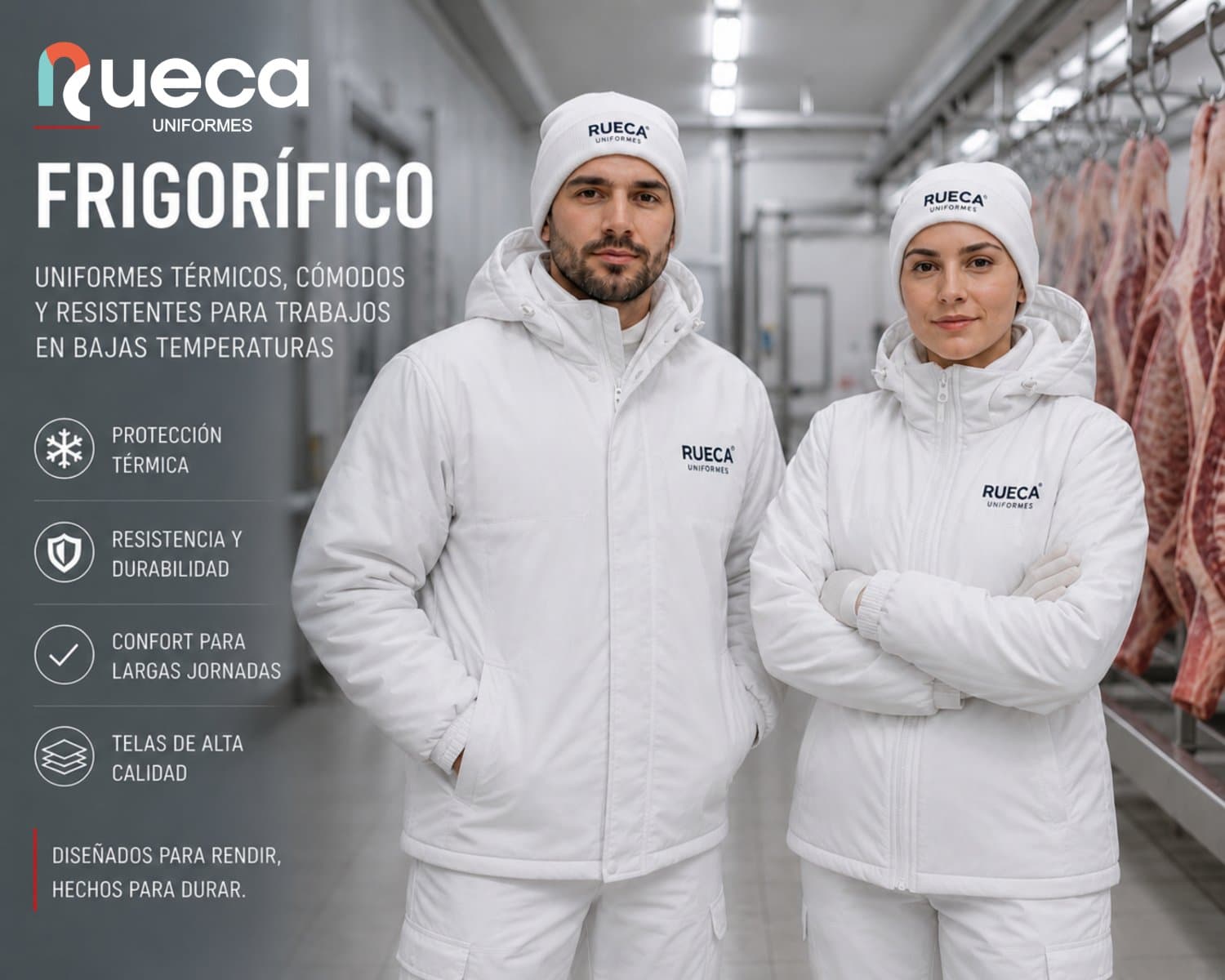 Uniformes Rueca para Frigorífico